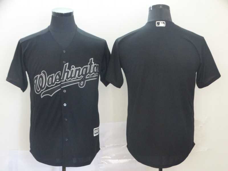 Nationals Blank Black Flexbase Jersey,We sell and wholesale Nationals Blank Black Flexbase Jersey on line form chian!
